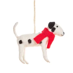 Sale Sass and Belle Dalmatian in Scarf Hanging Decoration