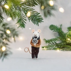 New Sass and Belle Dancing Judge Mouse Hanging Decoration