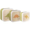 Outlet Sass and Belle Desert Dino Lunch Boxes - Set of 3
