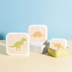 Outlet Sass and Belle Desert Dino Lunch Boxes - Set of 3
