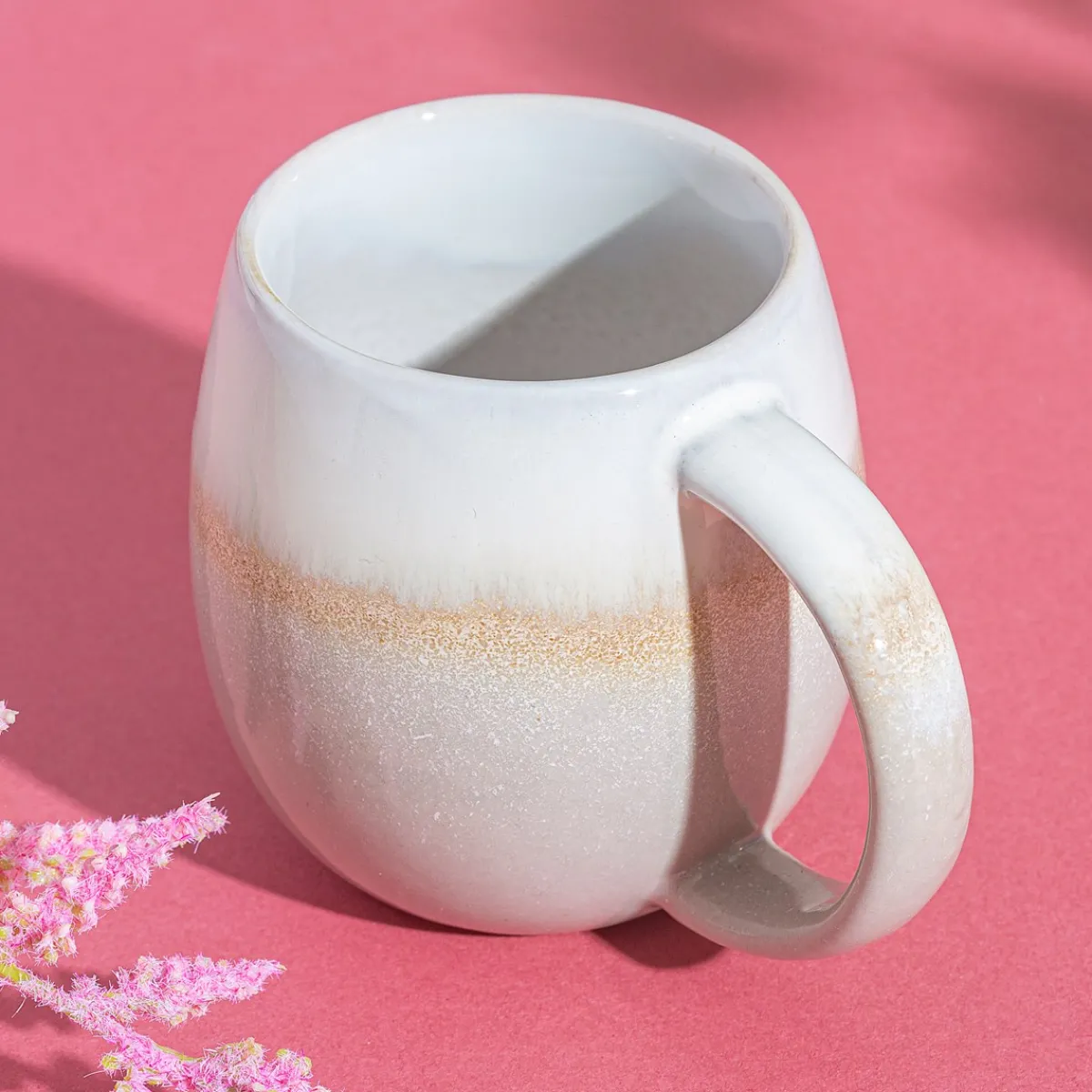 Online Sass and Belle Dip Glazed Ombre Grey Mug