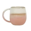 Sass and Belle Dip Glazed Ombre Pink Mug