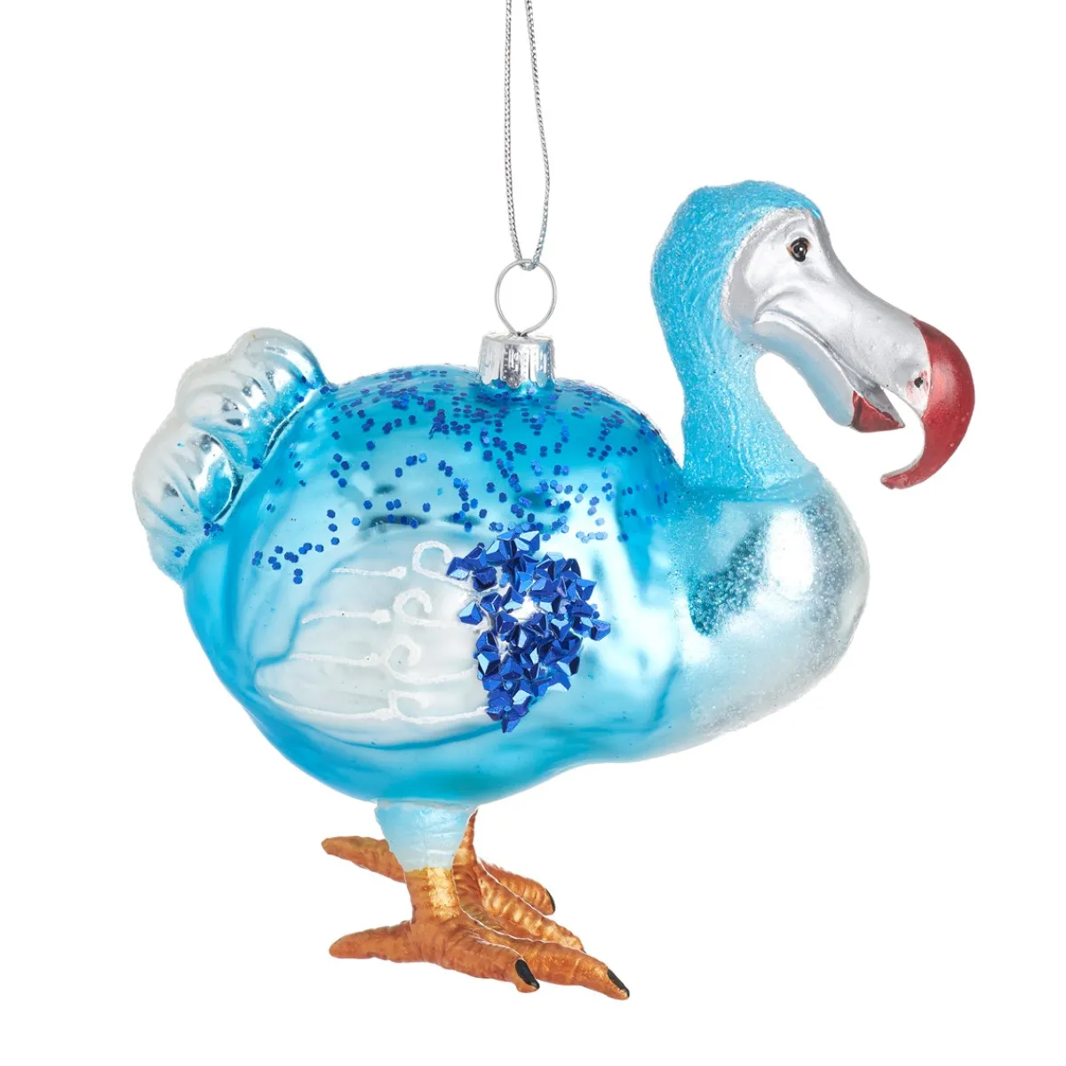 Hot Sass and Belle Dodo Shaped Bauble