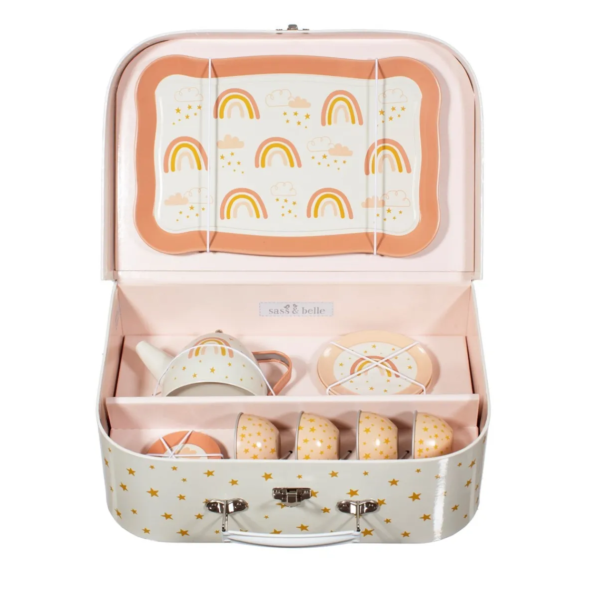 Discount Sass and Belle Earth Rainbow Kids' Tea set