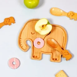 Discount Sass and Belle Elephant Bamboo Plate