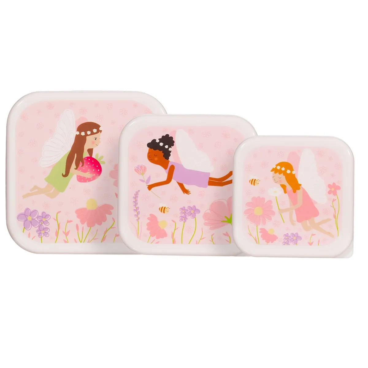 Outlet Sass and Belle Fairy Lunch Boxes - Set of 3