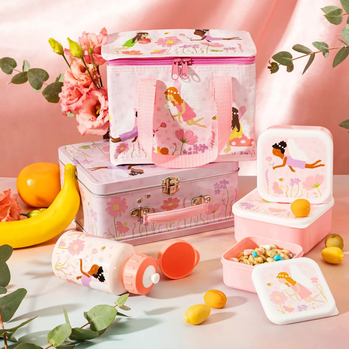 Outlet Sass and Belle Fairy Lunch Boxes - Set of 3