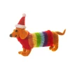 Sale Sass and Belle Felt Sausage Dog with Rainbow Jumper