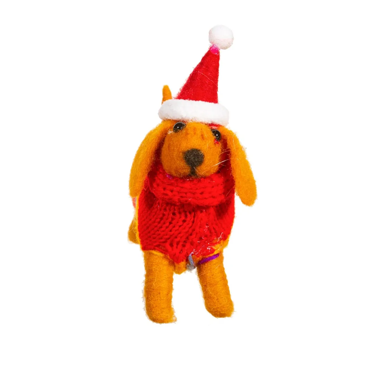 Sale Sass and Belle Felt Sausage Dog with Rainbow Jumper