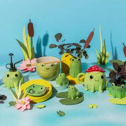 Best Sass and Belle Fergus Frog Mug with Mushroom Lid