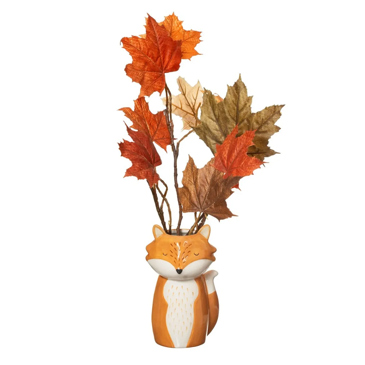 New Sass and Belle Finley Fox Vase
