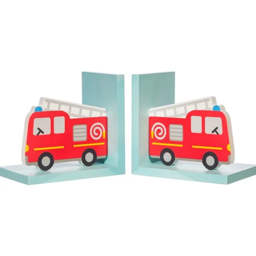 Outlet Sass and Belle Fire Engine Red Bookends