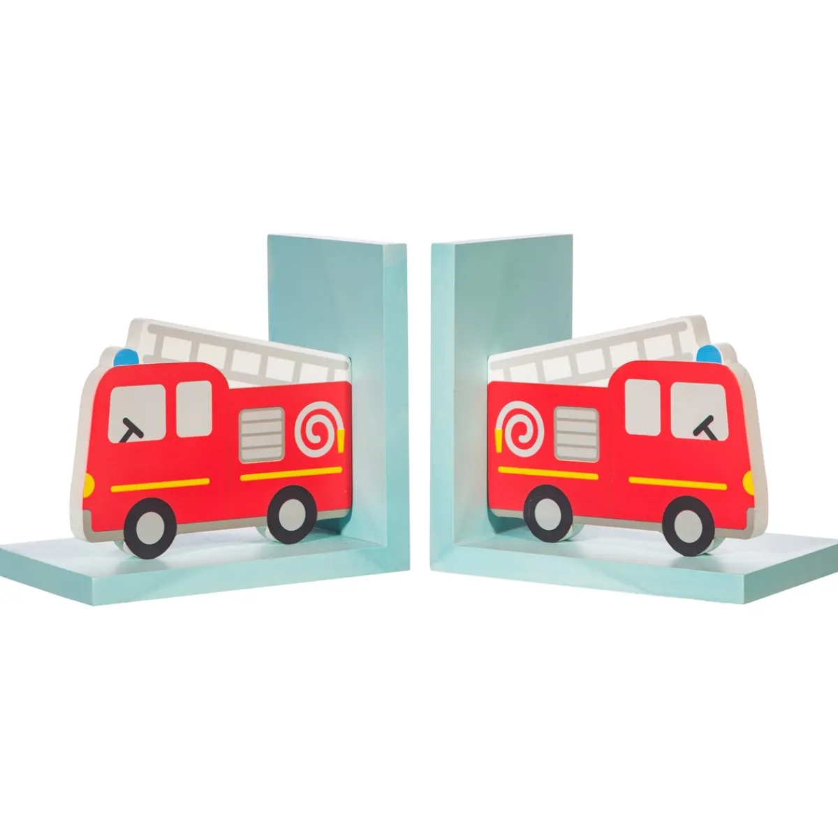 Outlet Sass and Belle Fire Engine Red Bookends