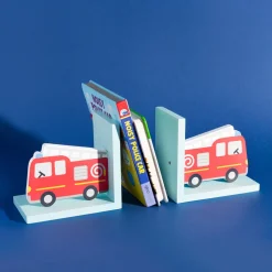 Outlet Sass and Belle Fire Engine Red Bookends