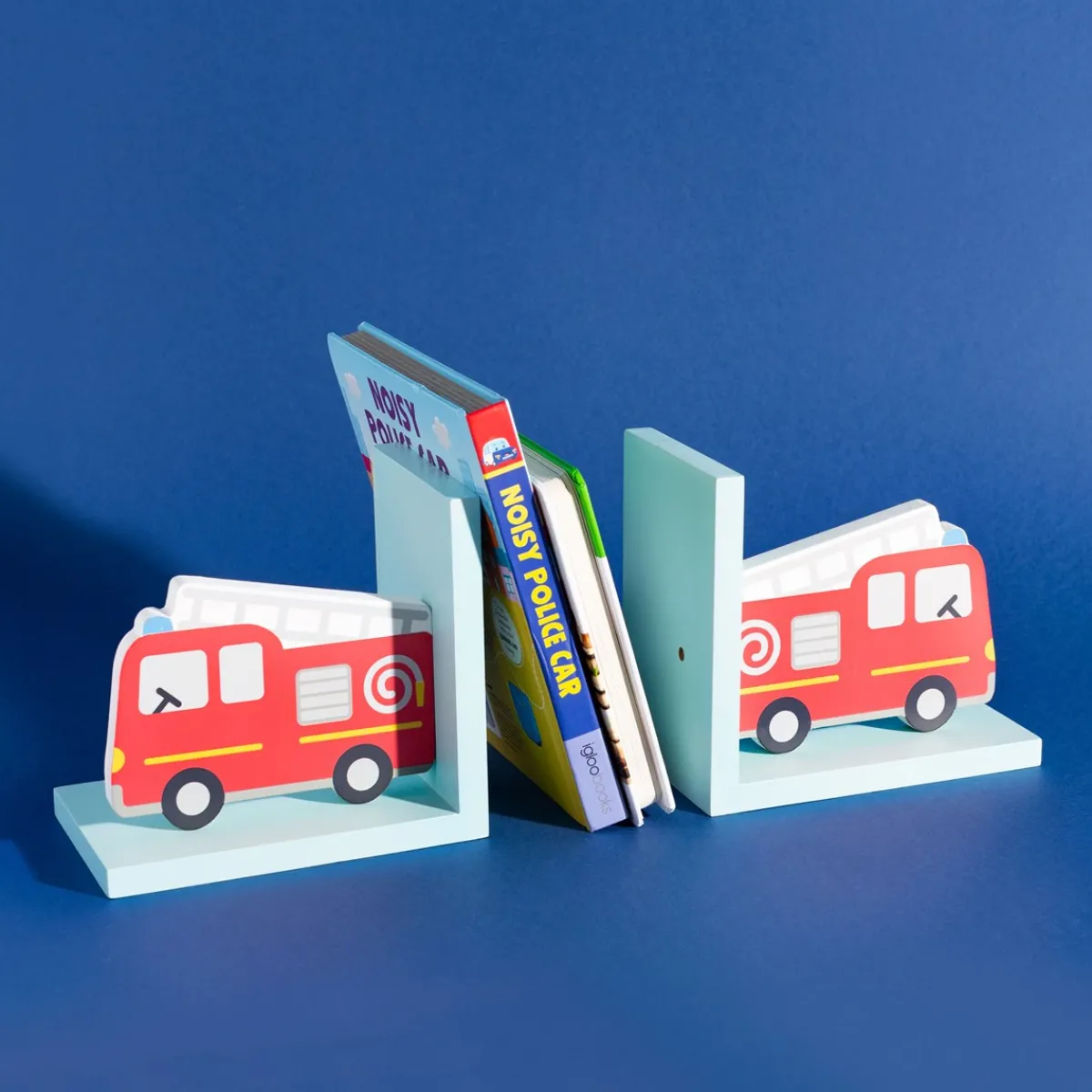 Outlet Sass and Belle Fire Engine Red Bookends