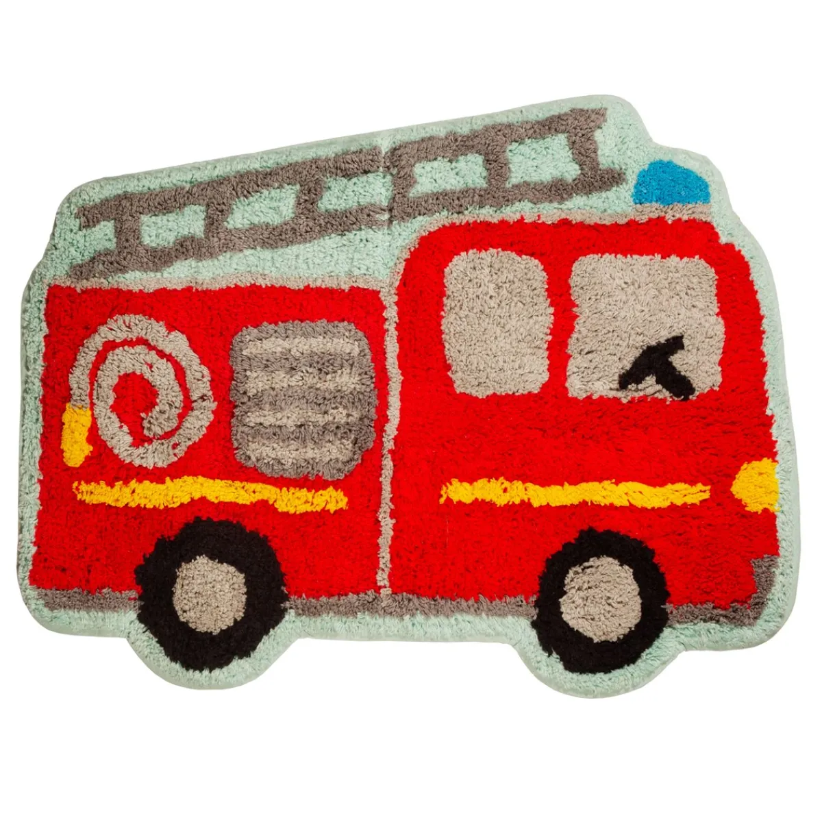 Hot Sass and Belle Fire Engine Red Rug