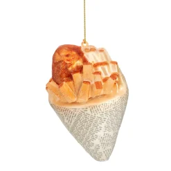 Sale Sass and Belle Fish & Chips Shaped Bauble