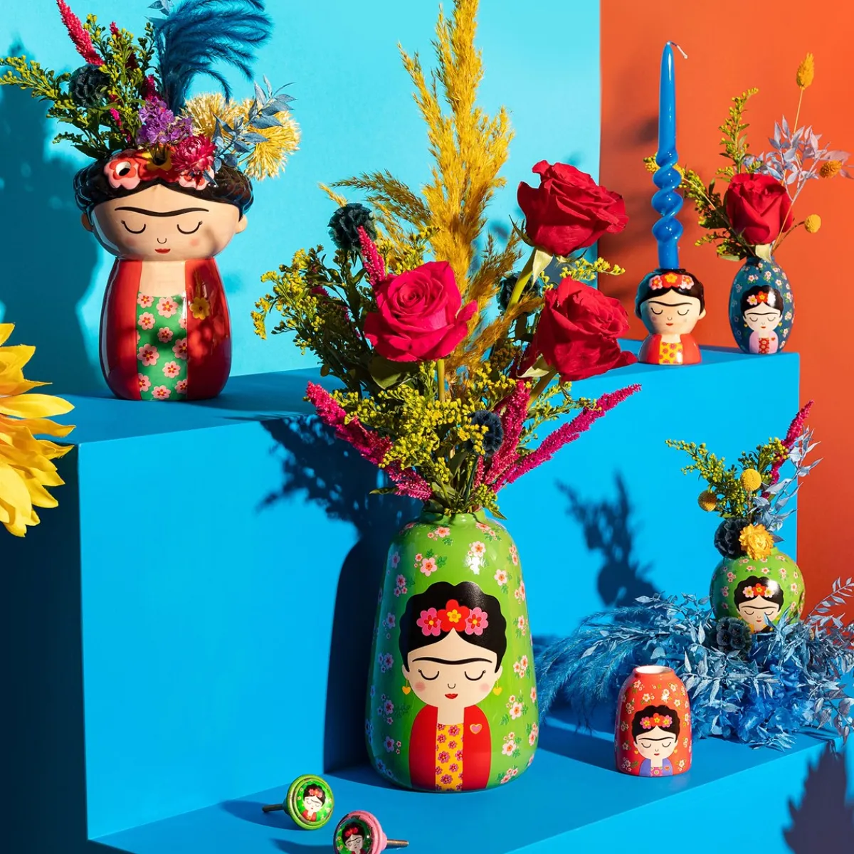 New Sass and Belle Floral Frida Vase Large