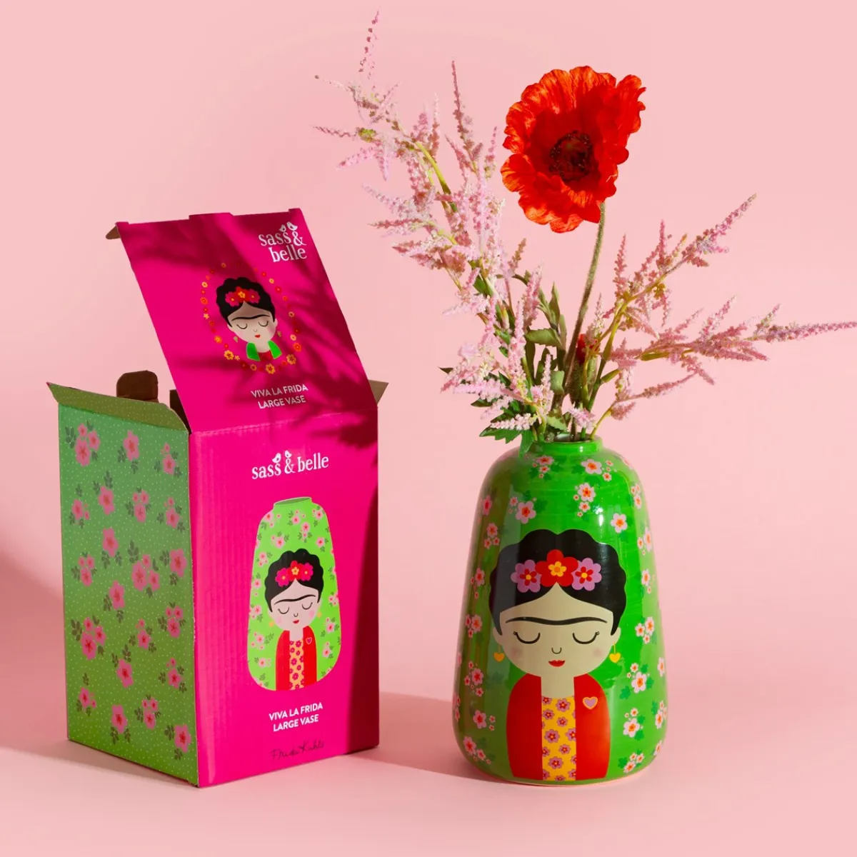 New Sass and Belle Floral Frida Vase Large