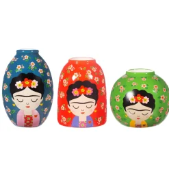 Discount Sass and Belle Floral Frida Vases - Set of 3