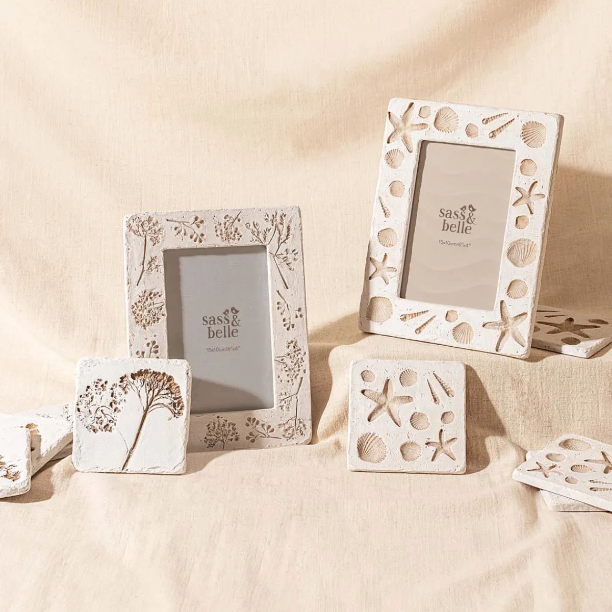 Best Sass and Belle Flower Imprint Frame