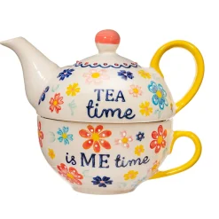 Discount Sass and Belle Folk Floral Tea for One
