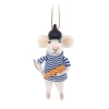 Sale Sass and Belle French Mouse with Baguette Felt Decoration