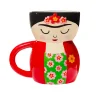 Outlet Sass and Belle Frida Body Shaped Mug