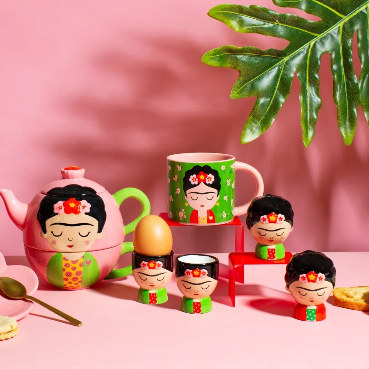 Online Sass and Belle Frida Salt & Pepper Shakers