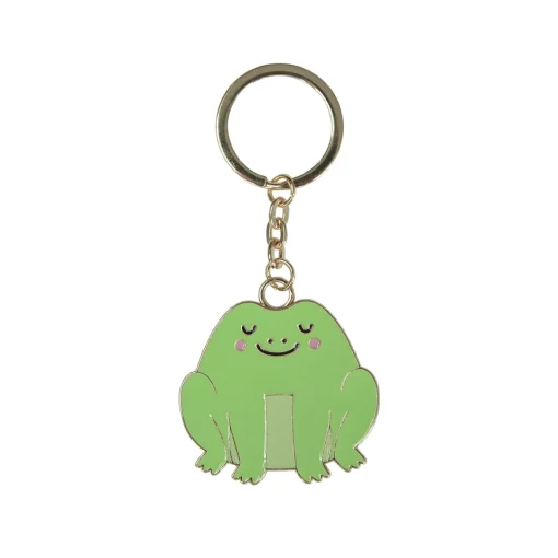 Discount Sass and Belle Frog Enamel Keyring