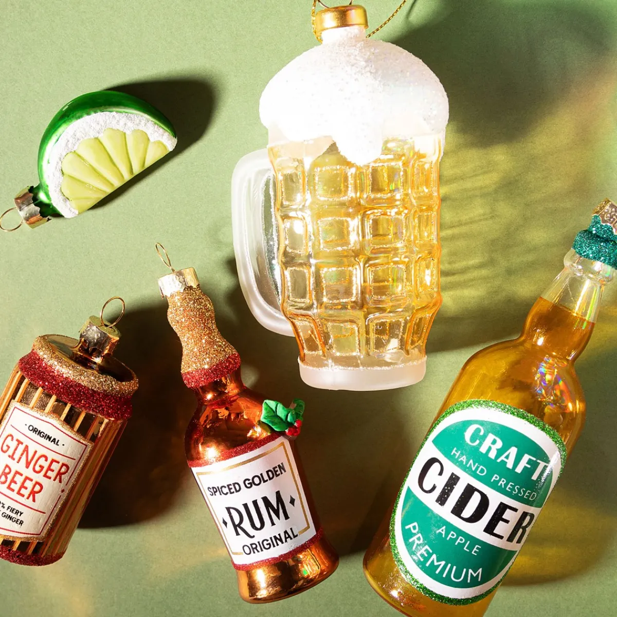 Clearance Sass and Belle Frothy Beer Shaped Bauble