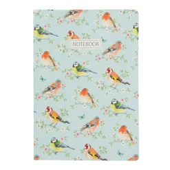 Outlet Sass and Belle Garden Birds A5 Notebook