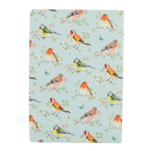 Outlet Sass and Belle Garden Birds A5 Notebook