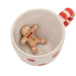 New Sass and Belle Gingerbread Man Surprise Mug
