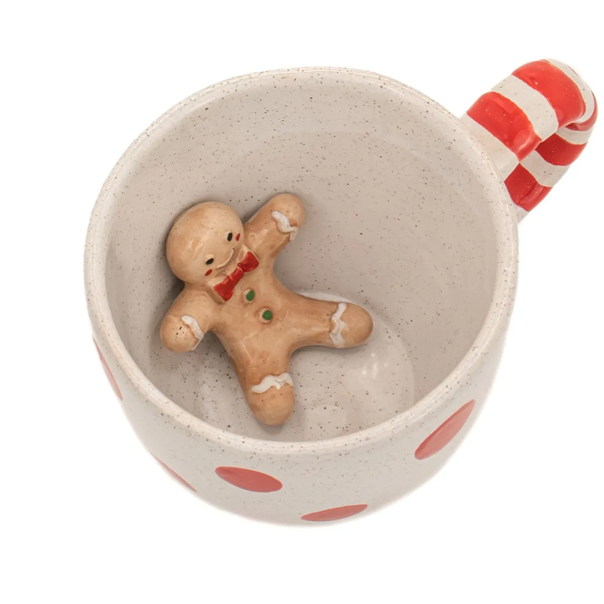 New Sass and Belle Gingerbread Man Surprise Mug