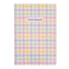 New Sass and Belle Gingham Check A5 Notebook