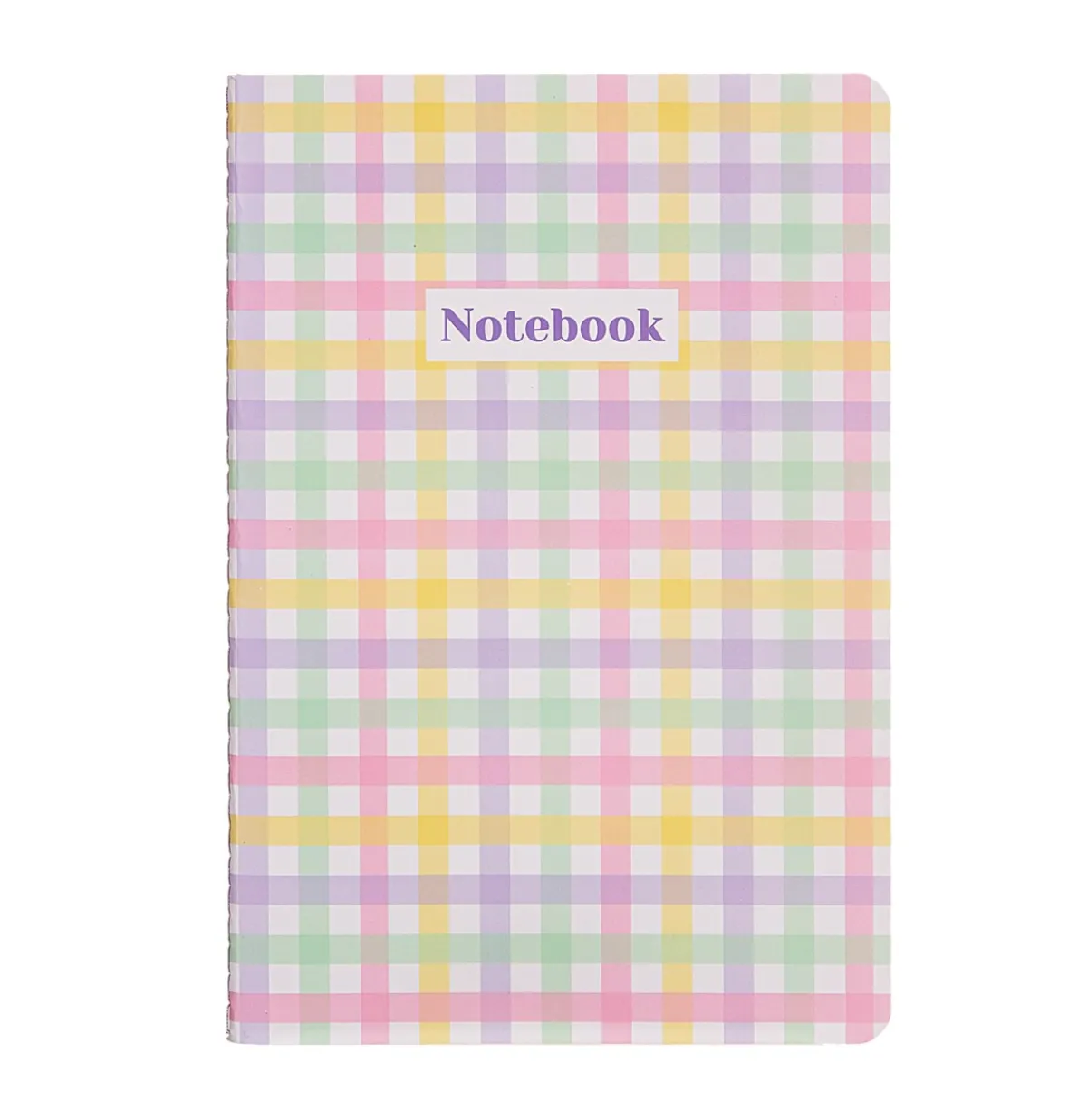 New Sass and Belle Gingham Check A5 Notebook