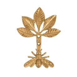 Hot Sass and Belle Gold Bee Hook & Tieback