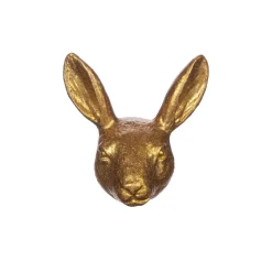 Online Sass and Belle Gold Rabbit Drawer Knob