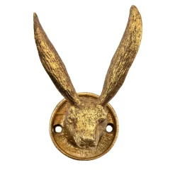 New Sass and Belle Gold Rabbit Ears Hook