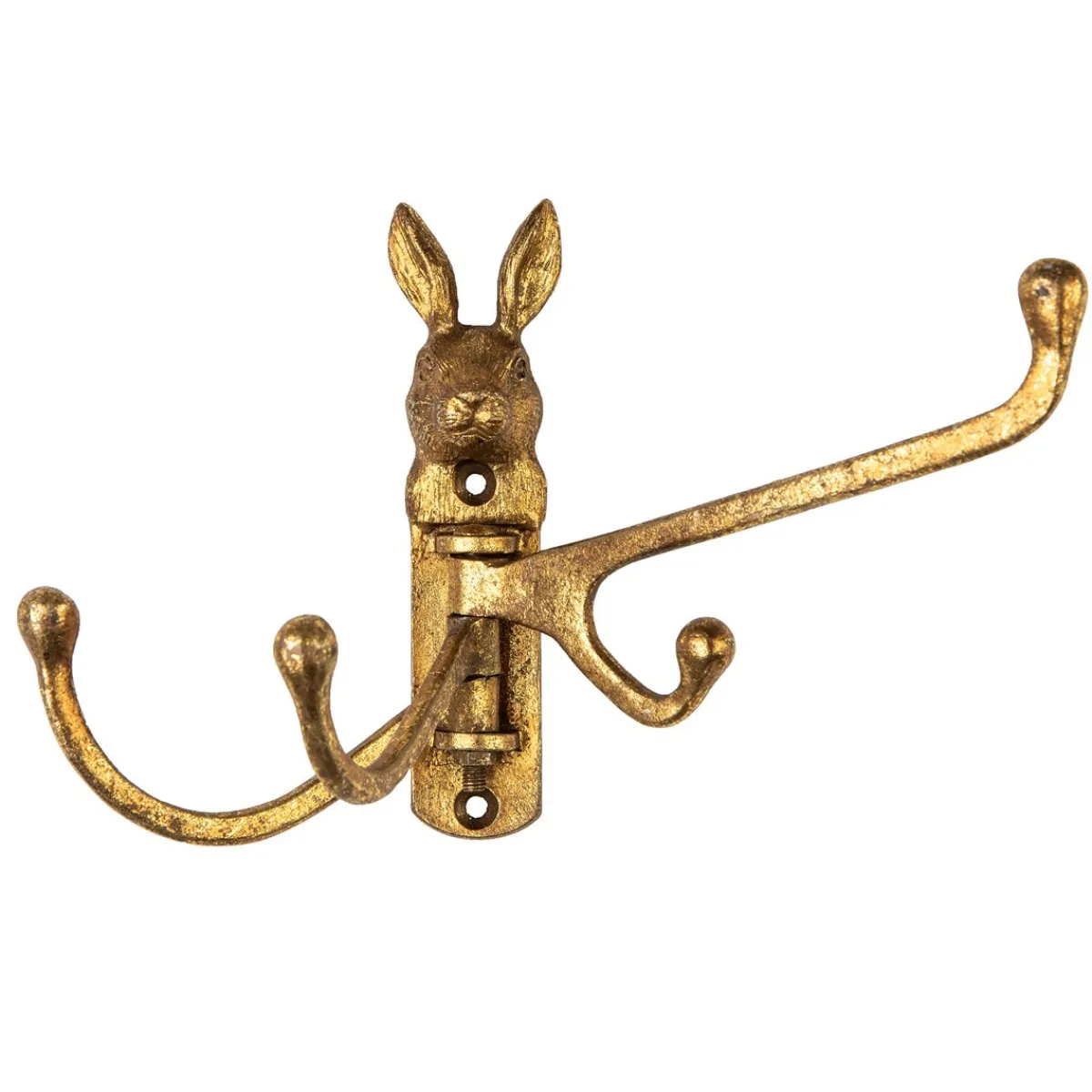 Hot Sass and Belle Gold Rabbit Multi Hook