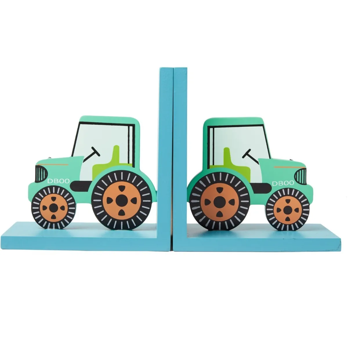 Outlet Sass and Belle Green Tractor Bookends