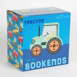 Outlet Sass and Belle Green Tractor Bookends
