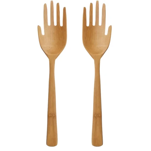 Best Sass and Belle Hands Bamboo Salad Servers