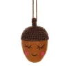 New Sass and Belle Happy Acorn Felt Hanging Decoration