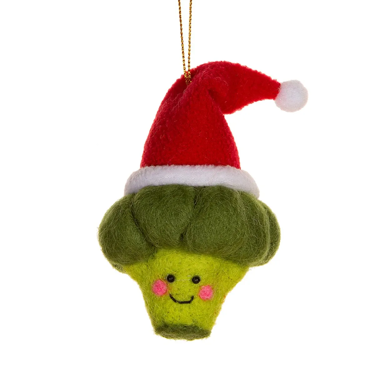 Discount Sass and Belle Happy Broccoli Felt Hanging Decoration