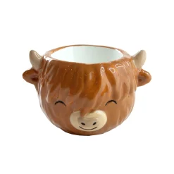 New Sass and Belle Highland Cow Egg Cup