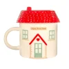 Online Sass and Belle House Shaped Mug with Lid
