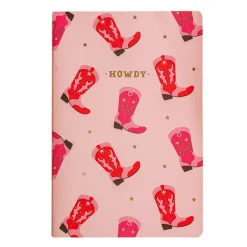 Discount Sass and Belle Howdy Cowboy Boot A5 Notebook