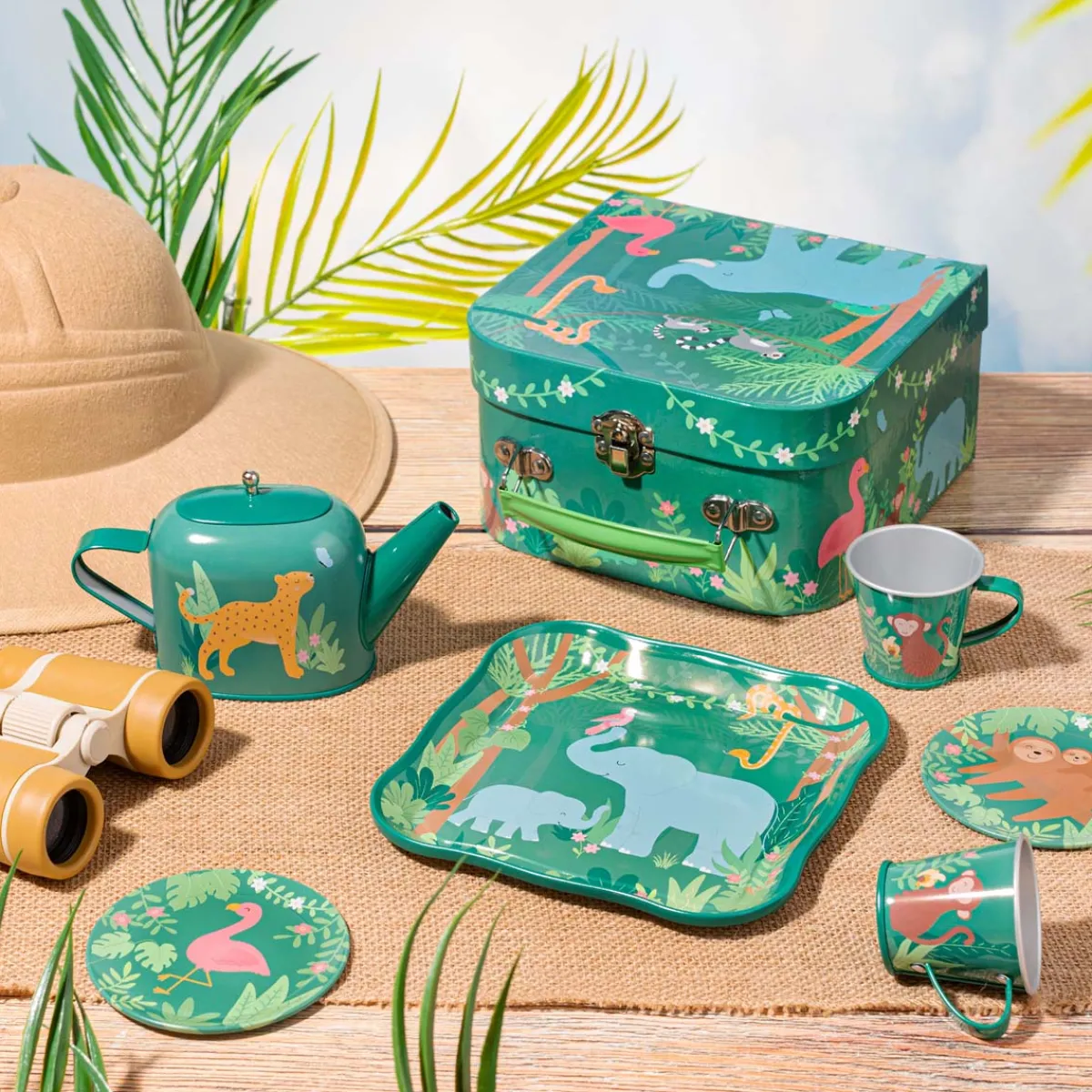 Discount Sass and Belle Jungle Friends Tea Set